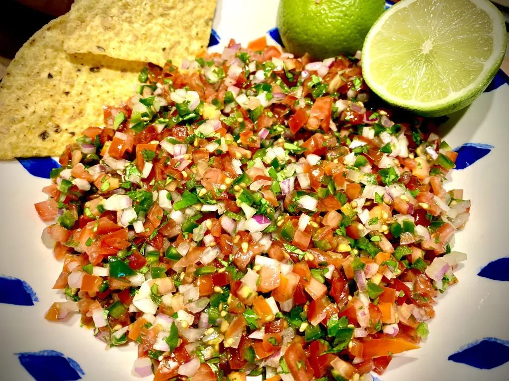 Cherry Tomato Pico de Gallo