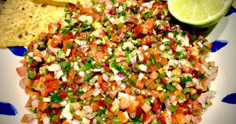 Cherry Tomato Pico de Gallo