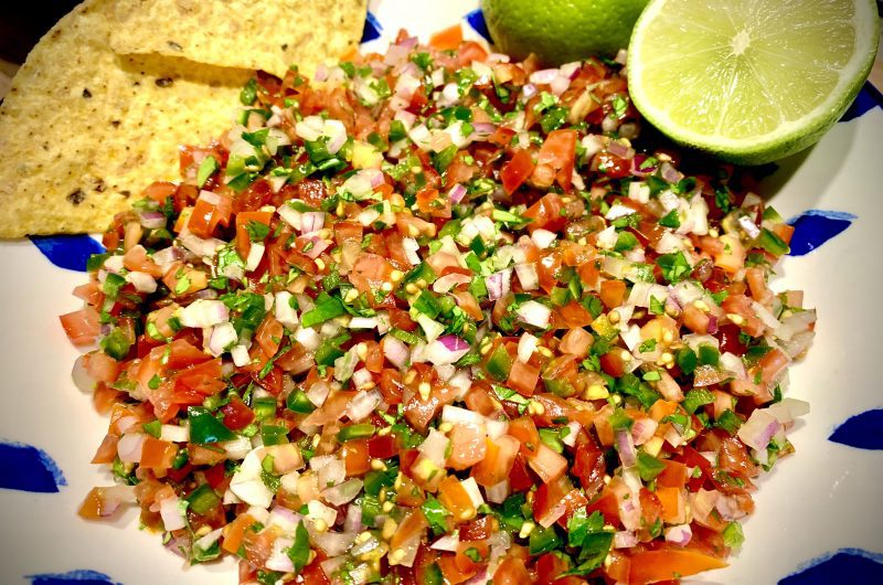 Cherry Tomato Pico de Gallo