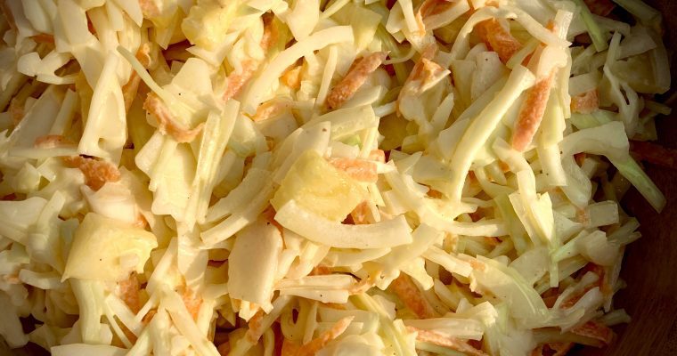 Pineapple Coleslaw