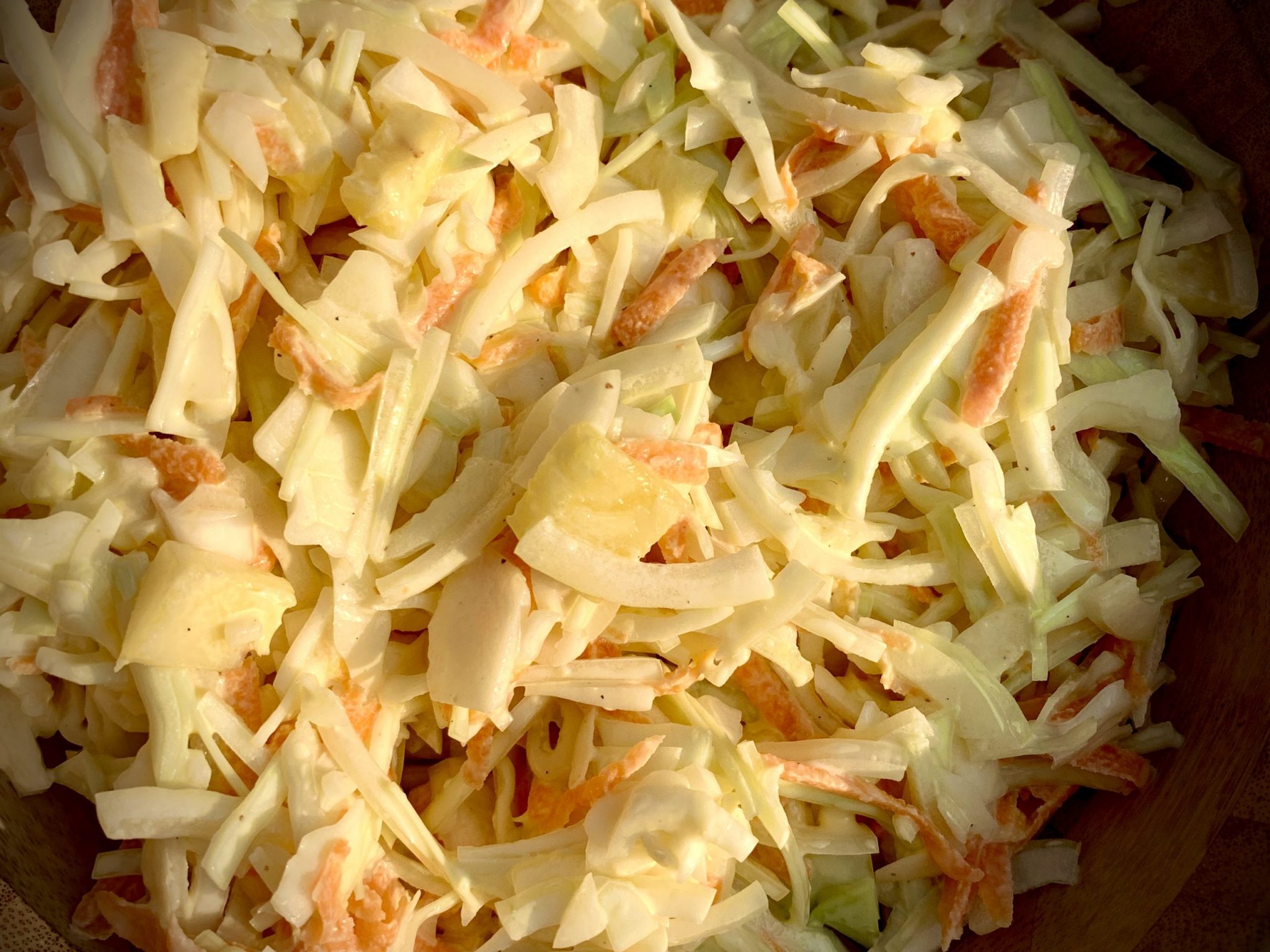 Pineapple Coleslaw