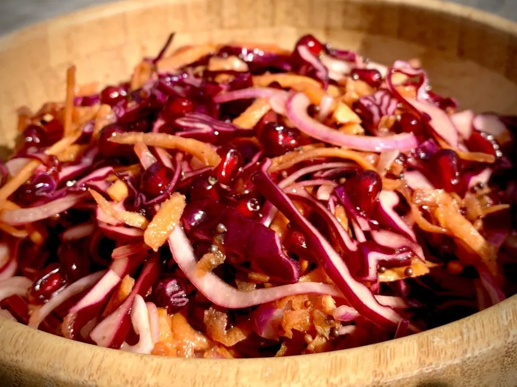 Pomegranate Red Slaw