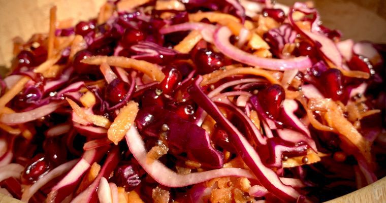 Pomegranate Red Slaw