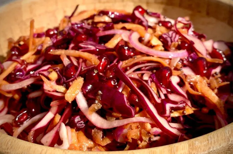 Pomegranate Red Slaw
