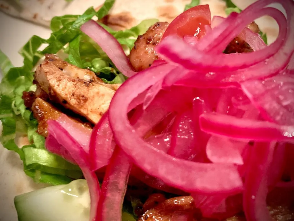 Sweet Lime Pickled Onions