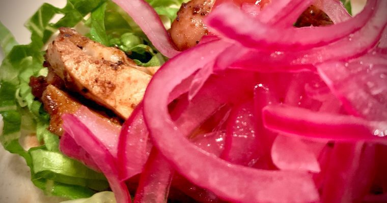 Sweet Lime Pickled Onions