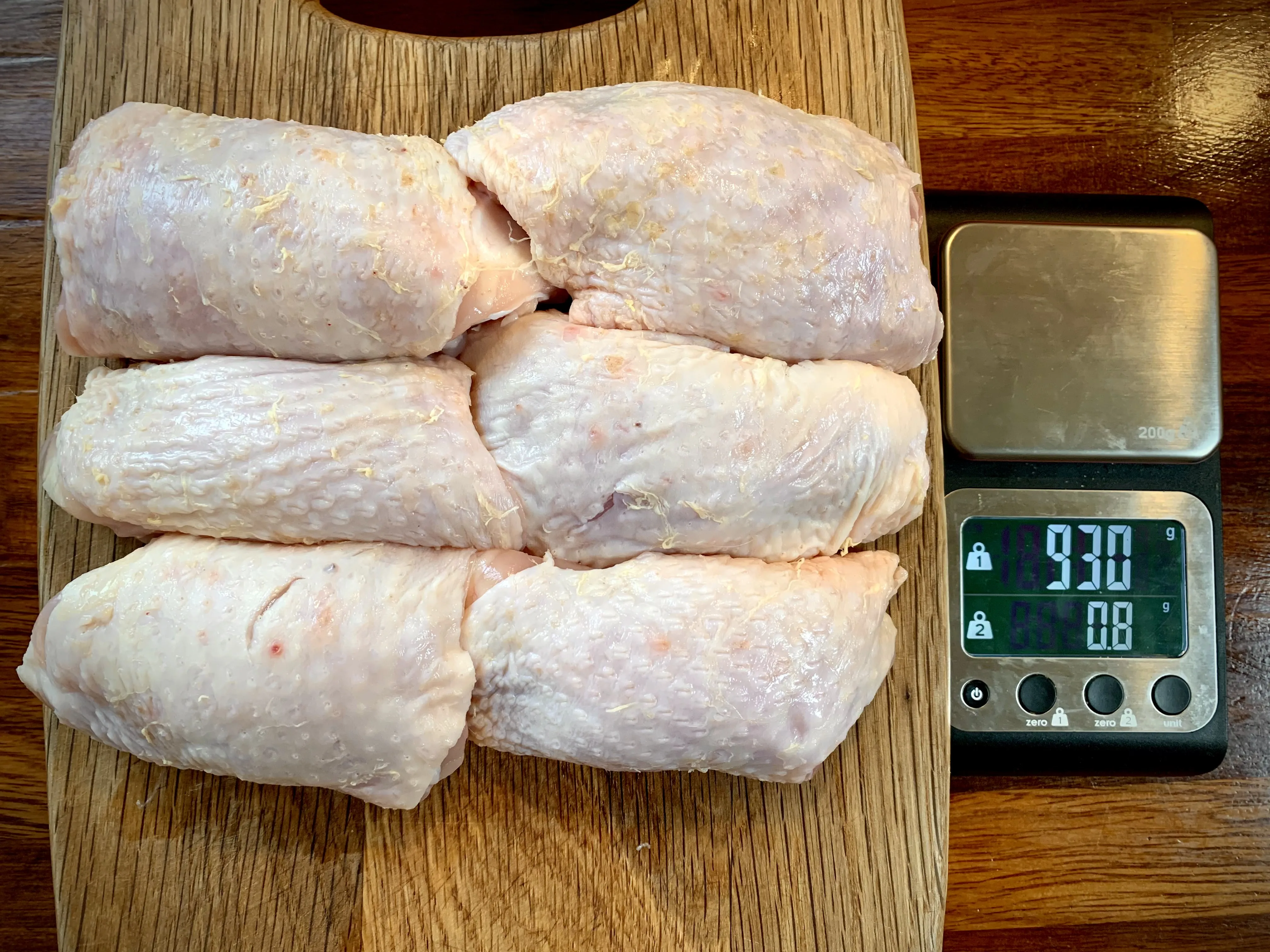 Chickin thighs 0.930Kg