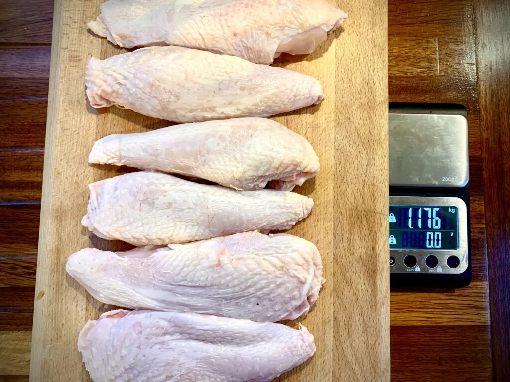 Chickin breasts 1.1760Kg